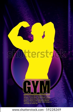 Bodybuilder poster