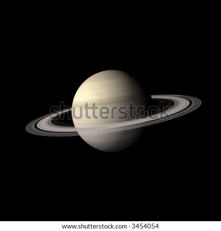 Saturn Stock Photo 3454054 : Shutterstock