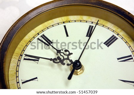 wall clock time interior home decoration