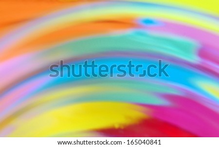 Colorful Abstract Background shoot in studio