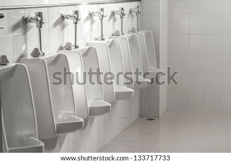 Men'S Toilet Stock Photo 133717733 : Shutterstock