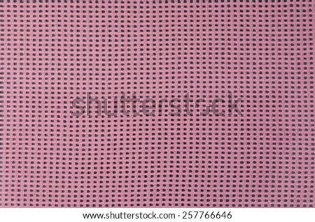 Warp knitted mesh fabric knitted with synthetic yarn