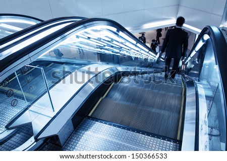 Elevator in shopping malls