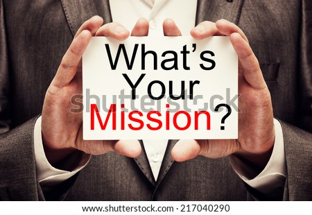 What is your mission ? Business concept