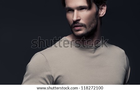 Portrait of fashionable Man