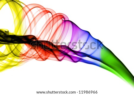 Colorful Rainbow Smoke