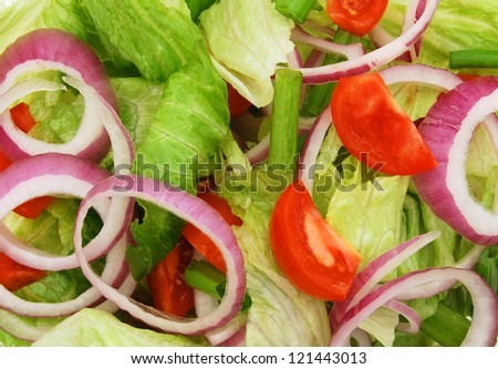 Healthy Fresh Salad background