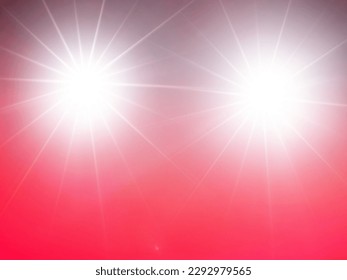 The​ red​ back​ground​ image​ has​ a​ white​ beam​ of​ light​ shining​  through​ it​ for​ Graphics​