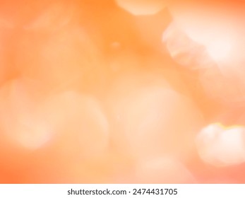 Orange​ boken​ light​ image​ used​ for​ Graphics​