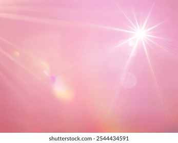 The​ pink​ back​ground​ image​ has​ a​ white​ beam​ of​ light​ shining​ through​ it​ for​ Graphics​