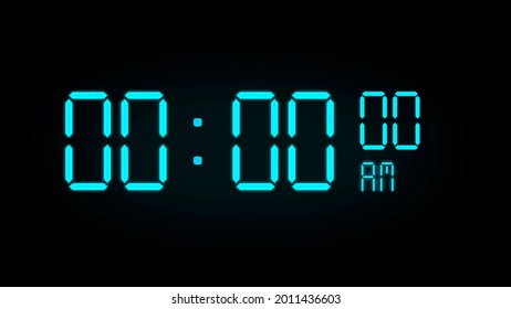 117,854 Digital Clock Background Images, Stock Photos & Vectors ...