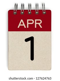 1 April Calendar