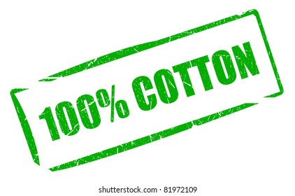 100 Cotton Stamp