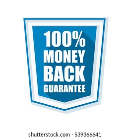 100% Money Back Guarantee Shield