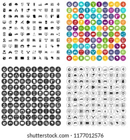 100 Network Icons Set 4 Variant Stock Illustration 1177012576 ...