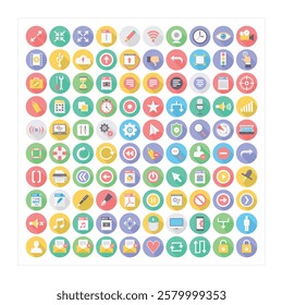 100+ UIUX icon set bundling pack, UIUX icon design