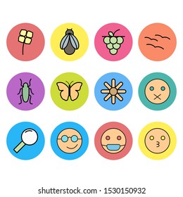 12 Decent Icon Sheet Universal Stock Illustration 1530150932 | Shutterstock