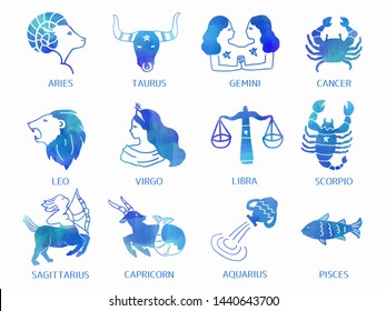 14,260 Zodiac watercolor Images, Stock Photos & Vectors | Shutterstock