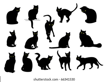 159,828 Black cat silhouette Images, Stock Photos & Vectors | Shutterstock