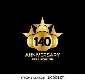 140 years logo Images, Stock Photos & Vectors | Shutterstock