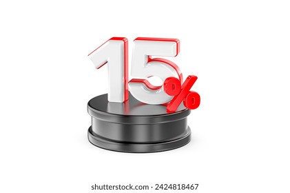 15 off discount creative composition