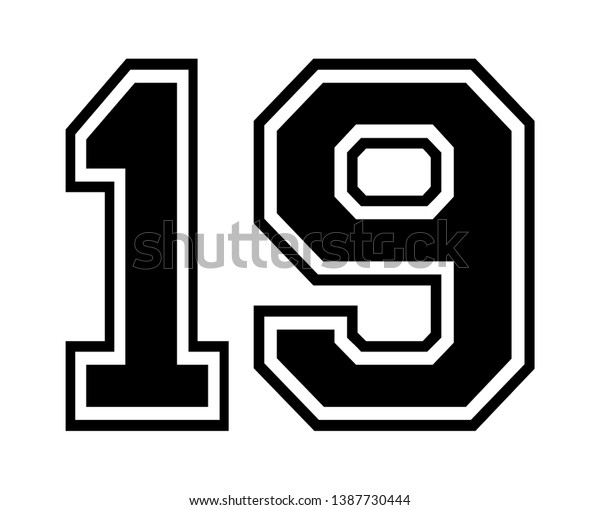 19 number jersey in football