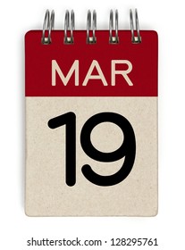 19 March Calendar