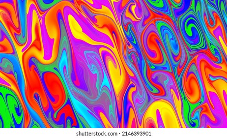 1920 x 1080 px. Swirls of marble. Liquid marble texture. Marble ink colorful. Fluid art, very nice abstract colorful design. Swirl texture background marbling. 3d abstract. 