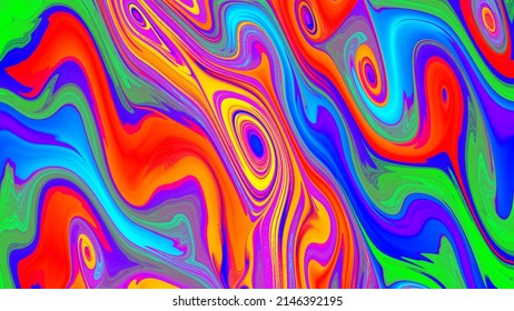 1920 x 1080. Swirls of marble. Liquid marble texture. Marble ink colorful. Fluid art, very nice abstract colorful design. Swirl texture background marbling . 3d abstract. 