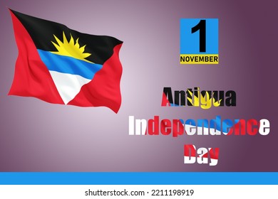 1st November Antigua Independence Day