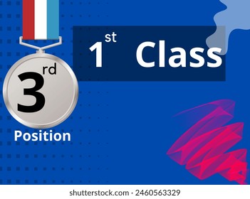 1st Position: Front row, centered, attentive posture.
2nd Position: Behind 1st position, centered, relaxed yet attentive.
3rd Position: Back row, left side, engaged posture.