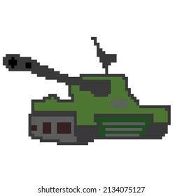 Is 2 Soviet Tank Pixel Art