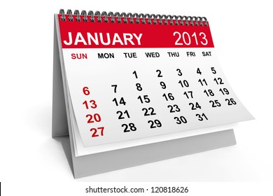 Calendar January 13 Images Stock Photos Vectors Shutterstock