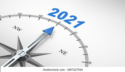2021 - Compass (3D Rendering)