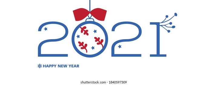 2021 Happy New Year and Merry Christmas web page, facebook cover, template for a poster, banner,  site. In the modern  style of abstract art.