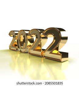 2022 3d Golden Logo Icon 2022 Stock Illustration 2085501835 | Shutterstock