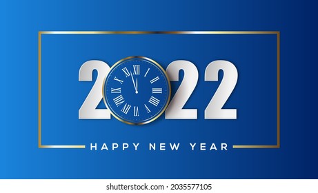 2022 Happy new Year Background