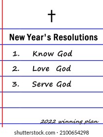 2022 Three New Year's Resolutions That Are Simple But Are The Foundations Of Christianity