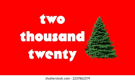 2023 new year, meme of new year two thousand twenty tree , 3d illustration