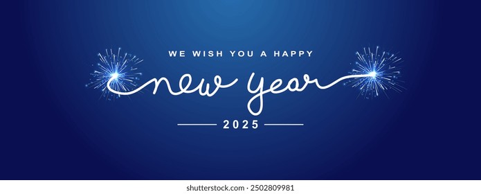 2025 Happy New Year Greeting Card - Powered by Shutterstock