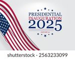 The 2025 presidential inauguration featuring the new president