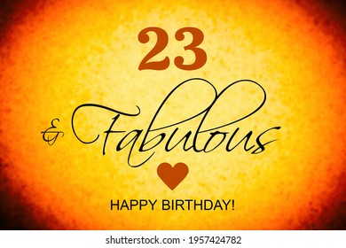 23rd Birthday Images Stock Photos Vectors Shutterstock