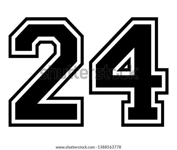 24 jersey number