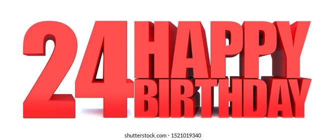 Happy Birthday 24 Images, Stock Photos & Vectors | Shutterstock