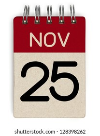 25 November Calendar