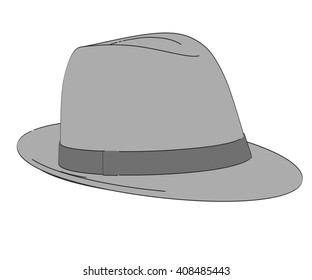 2d Cartoon Illustration Hat Stock Illustration 408485443 | Shutterstock