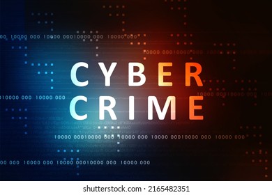 2d Illustration Abstract Cyber Crime Stock Illustration 2165482351 ...