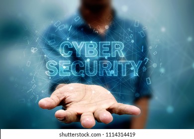 2d Illustration Abstract Cyber Security Stock Illustration 1114314419