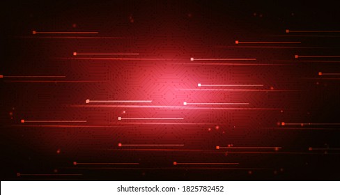 Connection Speed Line Abstract Technology Background Stock Vector ...