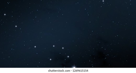 2d illustration. Deep interstellar space. Stars, planets and moons and comets. Various science fiction creative backdrops. Space art.